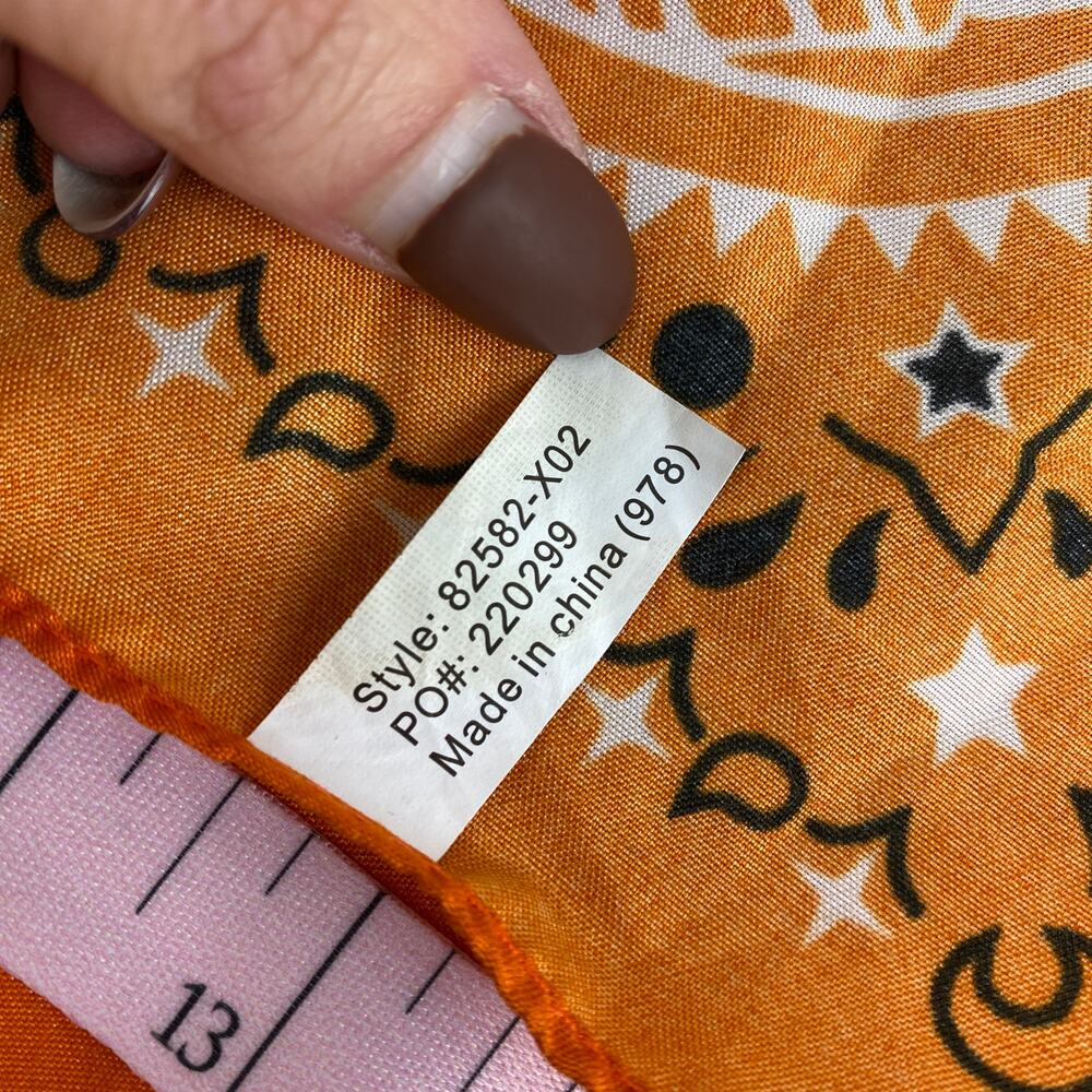 Tito's Handmade Vodka Orange White Bandana - Picture 8 of 10